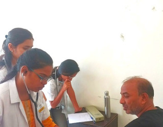 Swaminiwas Old Age Home (Vridhashram) Camp